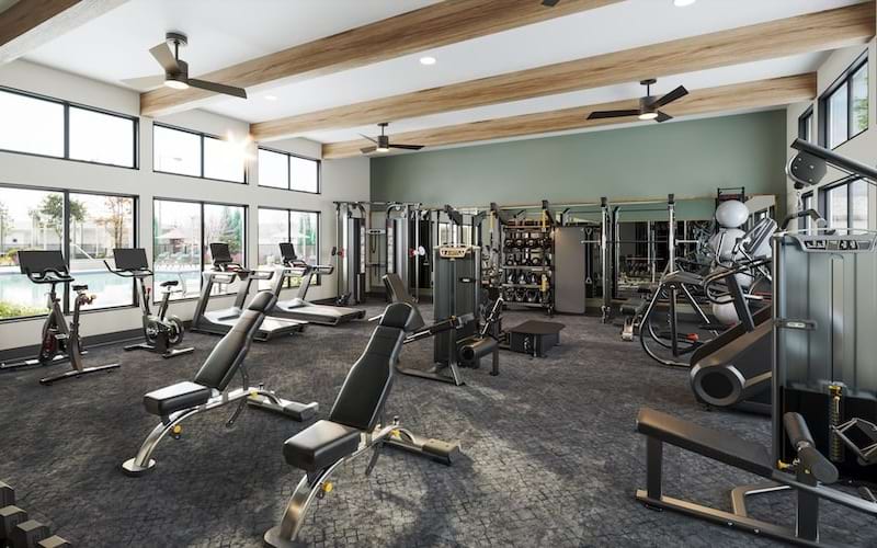 fitness studio
